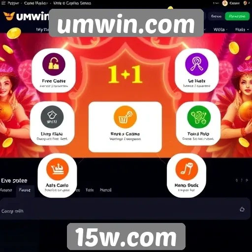 Funcionalidades inovadoras do site umwin.com
